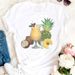 Cross-border Fashion Clothing, Women's Round-neck European And American Fruit Print Plus-size T-shirt For Summer_ecoleips.com