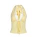 Women's Lace up Halter Neck Tank Top ZX25059CPO European Size 2025 Summer New Style Versatile Solid Color_ecoleips.com