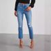European And American Foreign Trade Cross-border Supply Fashion Retro Slim-fit Stretch Jeans For Women_ecoleips.com