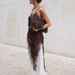 2026 Spring/Summer New Style Simulated Silk Lace Slit Inner With A Stylish Design And Elegant Satin Strap Dress_ecoleips.com