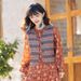 2024 Bohemian Tassel Sleeve Sun Protection Spring Summer Long Women's Vintage Ethnic Style Printed Red Dress_ecoleips.com