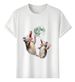 Women's T-Shirts Tshirt Muscle Freaks Rats And Moon Funny Possum Style_ecoleips.com