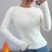 Luxury Faux Mink Soft Knit Sweater - Slim Fit Long Sleeve Turtleneck Top For Women, Elegant Fall & Winter Pullover (White, Black, Red, Deep Pink)_ecoleips.com