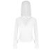 AC414 Cross-border Slim-Fit With A Pure And Alluring Look, Sun-Protective Shirt For Women, Hooded Long-Sleeve Slightly_ecoleips.com
