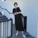 Plus-size Women's Clothing 150kg Stylish Design Short-sleeve For Plus-size Women, Summer Loose-fitting Slimming_ecoleips.com