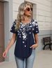 ZEAGOO Womens Summer Tops 2026 Short Sleeve Shirts V Neck Pleated Tunic Tops Work Blouses Business Casual Outfits S-3XL_ecoleips.com