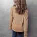 2025 Autumn Winter European And American Women's Casual Shirt Solid Color Long Sleeve Patchwork_ecoleips.com