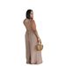 TW883 Women's Wide Leg Casual Chiffon Jumpsuit High Waisted with Suspenders Solid Color Loose Fitting Romper European American Style Summer Clothing_ecoleips.com