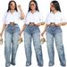 D8678 Spring/Summer New Women's Short Sleeve Unique Solid Color Half Shirt_ecoleips.com