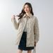 New Solid Color Simple Autumn And Winter New Fashion Casual Lapel Solid Color Drawstring Design Down Jacket Women_ecoleips.com