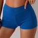 Women’s Ribbed Bandeau Bikini Set – High-Cut Swim Bottom & Strapless Sports Top (S-XL, Royal Blue, Quick-Dry Polyester)_ecoleips.com