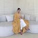 2025 Spring/Summer New Middle Eastern Muslim Coat Fashionable Soft Lightweight Bat Sleeve Robe For Women_ecoleips.com
