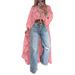Women's Clothing Embroidered Lace Design High Waist Loose Versatile Slim Tailing Mid Neck Long Sleeved Lace Shirt_ecoleips.com