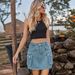 Women's Clothing Summer New Washed Workwear Denim Skirt Skirt_ecoleips.com
