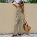 Summer Women's Sleeveless Jumpsuit High Waist Wide Leg Casual Elegant Set European American Style Vertical Stripes New 2026_ecoleips.com