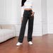 Cross-border Foreign Trade Women's Clothing, New European American Style Washed Denim Jeans For Women, 2025 Autumn And_ecoleips.com