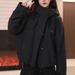 girl Trendy Versatile Super Stylish Padded Women's Winter 2025 New Loose Slimming Workwear Jacket Top_ecoleips.com