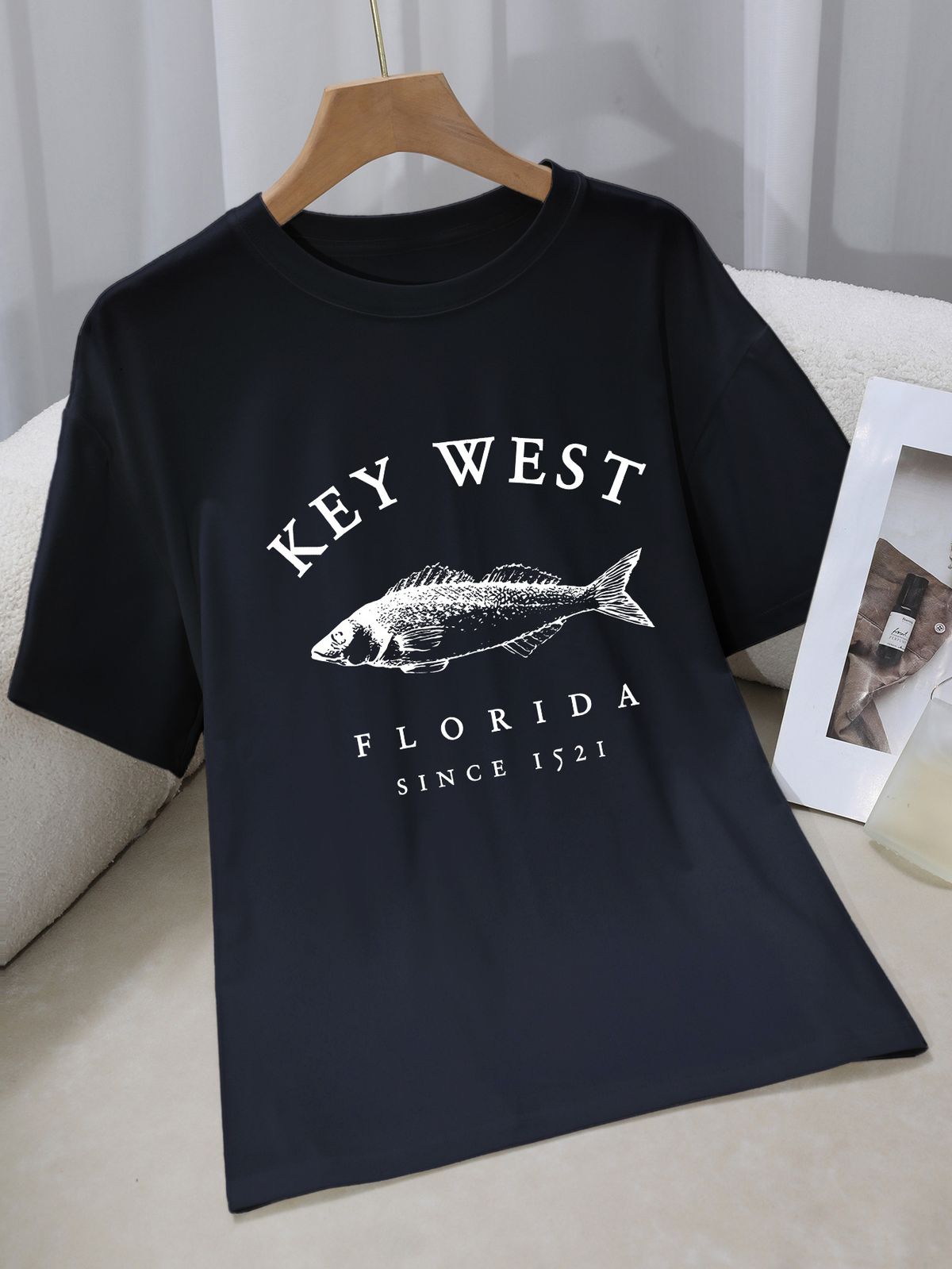 Women's Casual Round Neck Short Sleeve T-Shirt Multi-Color Style Simple Fashionable Sports Top Solid Printed Loose Fit_ecoleips.com