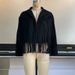 Aria Basics European And American Women's Fashion Leather Coat Deerskin Velvet Elegant Turn-down Collar Tassel Short Jacket For_ecoleips.com