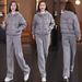 Women's Clothing Fashion Casual Sports Suit For Women Winter New Style Down Cotton Sweater Jacket Thickened Pants Two Piece Suit_ecoleips.com