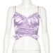 Summer Camisole Slim Crop Top European And American Instagram Fashion 2025 New Style Open Back Ruffled Inner Layer Women's Clothing_ecoleips.com