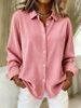 Aria Basics Aria Basics 2026 New Autumn Winter Women's Corduroy Casual Shirt For Cross-Border European And American Foreign Trade,_ecoleips.com