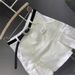 Women's Korean Style High-Waisted Pleated Mini Skirt Washed Cotton White Denim Bodycon Anti-Exposure Spring/Summer New Arrival_ecoleips.com