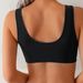 Aria Basics Cross-border European And American Ins-style Two-piece Swimsuit Women, Tank Top High-waisted Sports Bikini Set, Solid_ecoleips.com