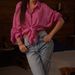 Women's Casual Fashion Solid Color Shirt New Hot Selling Russian Style Clothing Top_ecoleips.com