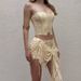2025 European And American Style Cross-Border Spring New Women's Solid Color Slim-Fit Tube Top Vest Fashion Low-Waist_ecoleips.com