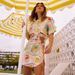 Women's Clothing Summer New Style Printed Waist Revealing Hip Wrapped Sexy Mini Dress_ecoleips.com