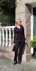 Women's Clothing OL casual knitted suit for home and street, comfortable and simple style _ecoleips.com