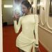 French-style Clothing 2025 Autumn New Fashion Sexy Slim-fit Waist-cinching Dress With Ribbons, Round Neck, Long Sleeves,_ecoleips.com