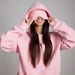 "Minimalist Hoodie & Trouser Set – Oversized Pullover + Relaxed Eye Mask Pants (Green/Black/Dark Gray/Pink/Rose Red/Apricot)_ecoleips.com