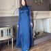 European And American 2025 Spring Cross-Border Elegant Long-Sleeve Designer Round-Neck Black Dress For Women_ecoleips.com