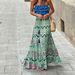Women's Clothing Summer New Print Pendant Swing Casual Skirt_ecoleips.com