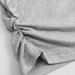 Women's Long Sleeve T-Shirt Spring Autumn Solid Color Round Neck Pullover Waist Pleated Top_ecoleips.com