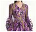 Women's Clothing Pleated Dress Three Dimensional Floral Bell Sleeve Heavy Duty Waist Cinching Ruffled Long Skirt For Spring And Autumn_ecoleips.com