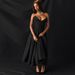 Women's Clothing New Sexy Tube Top Fashion Sharp Angle Fishbone Waist A Line Dress_ecoleips.com
