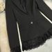 Elegant Black Lace-Stitched Blazer For Women - Slim Fit Long Sleeve Suit Jacket, Autumn Winter Office & Casual Wear_ecoleips.com