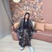 Modest Abaya Dress/Muslim Dress Women Floral Print Maxi Dress With Batwing Sleeves – Elegant Office & Casual Wear,Comfortable & Stylish (S-XXL)_ecoleips.com