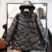 girl Girl Girl Mid-Length Jacket For Women, Lightweight, Hooded, Fashionable Design, 2025 Korean Version, New White Duck Down Winter_ecoleips.com