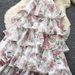 Women's Clothing Women's Romantic V-Neck Halter Neck Floral Dress Summer Style Sleeveless Ruffle Cake Skirt Slimming_ecoleips.com