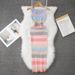 Women's Clothing Summe New Striped Knitted Dress Women's Tight Temperament Women's Clothing_ecoleips.com