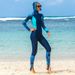 Aria Basics Sharkbat One-piece Swimsuit For Women, Diving Sun Protection Jellyfish Quick-dry Snorkeling Long-sleeve Surfing Suit,_ecoleips.com