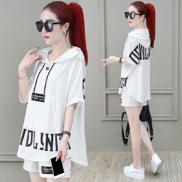 Casual Sportswear For Women, Outfit 2026 New Style, Fashionable And Trendy Summer Two-piece Shorts Set_ecoleips.com