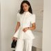 K Ladies' New Sweet And Fresh Stand-up Collar Single-breasted High-waisted Waist-cinching Coat Top_ecoleips.com