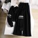 Women's Clothing Fashionable And Age Reducing Petite Sportswear Suit Slim Hooded Sweatshirt With Wide Leg Pants Casual Two Piece Suit_ecoleips.com