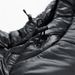 Women's Clothing Men's Winter Graphene Black Gold Hooded Puffer Jacket - Warm Windproof Coat With Polyester Fill, Loose Fit, Zipper Closure_ecoleips.com