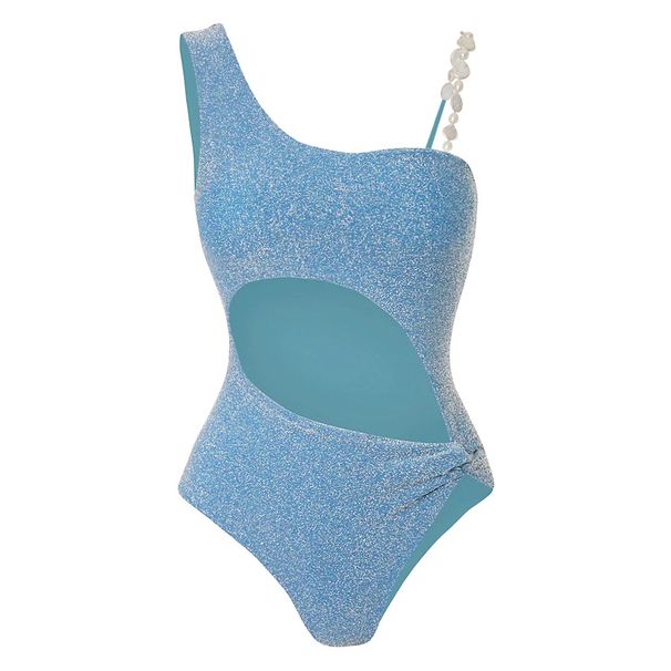 Women's Clothing Swimsuit Retro Seaside Holiday Swimsuit And Wrap Skirt Set_ecoleips.com
